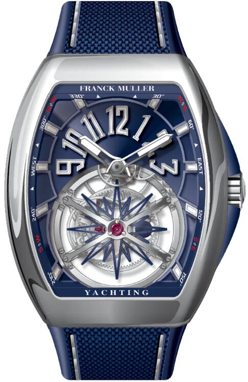 Review Franck Muller Vanguard Gravity Yachting Replica Watch V 45 T GR CS YACHT (BL) (AC) (BL. BLC AC)
